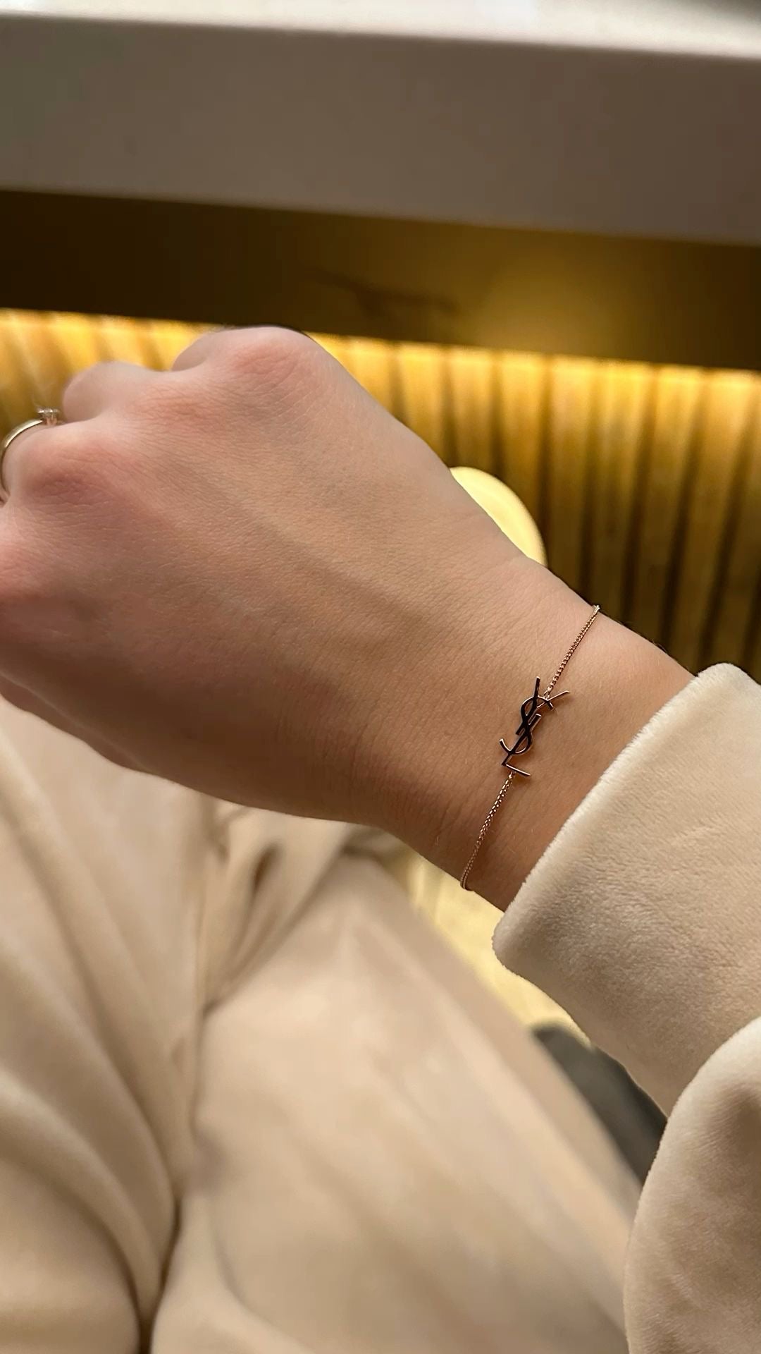 Dainty yves bracelet