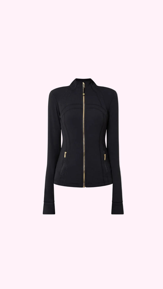 Zip up jacket ( gold zipper )