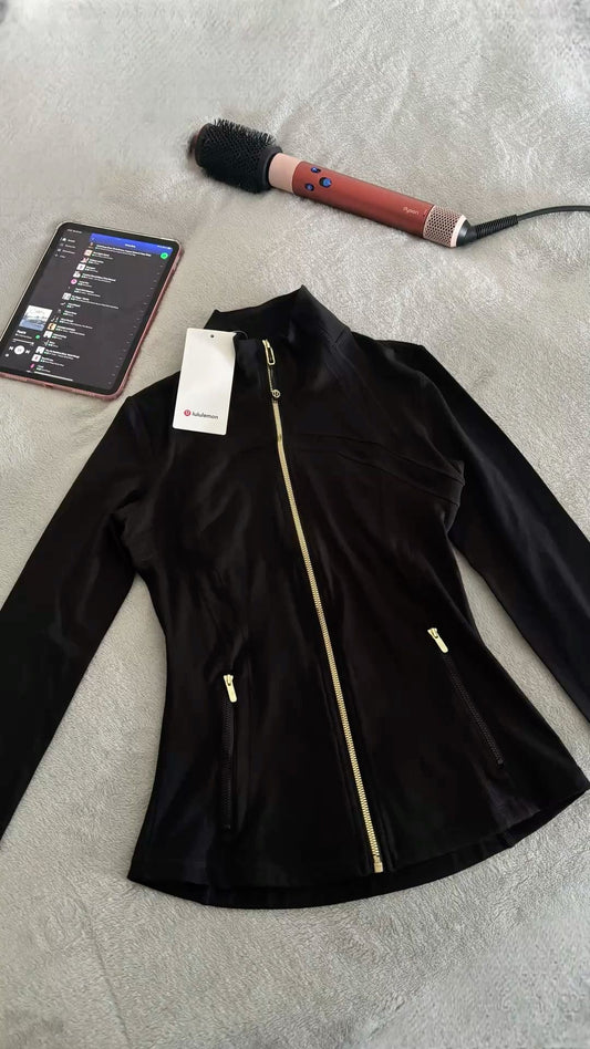 Zip up jacket ( gold zipper )