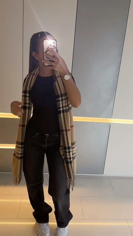 Cashmere style scarf